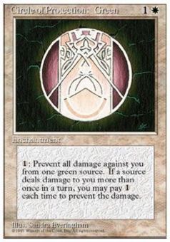 Circolo di Protezione: Verde