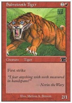 Tigre dai Denti a Sciabola