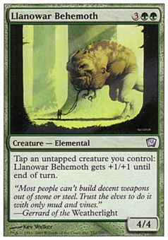 Behemoth di Llanowar