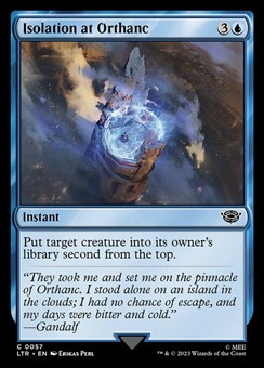 Isolamento a Orthanc