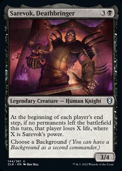 Sarevok, Latore di Morte (Ver. 1)
