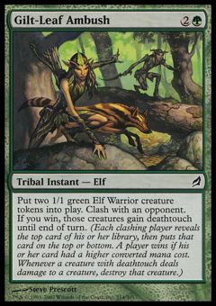 Imboscata nel Foglia Dorata