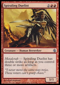 Duellante in Spirale