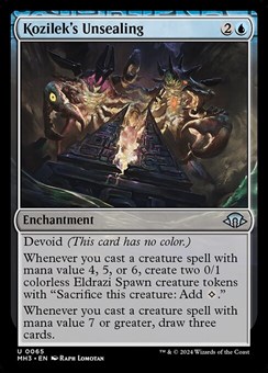 Apertura del Sigillo di Kozilek