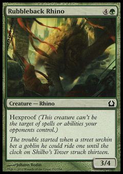 Rinoceronte Dorsopietroso