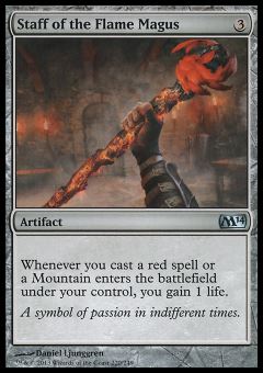 Bastone del Magus Infuocato