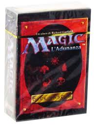 La scatola del mazzo di Magic l'Adunanza, quarta edizione italiana